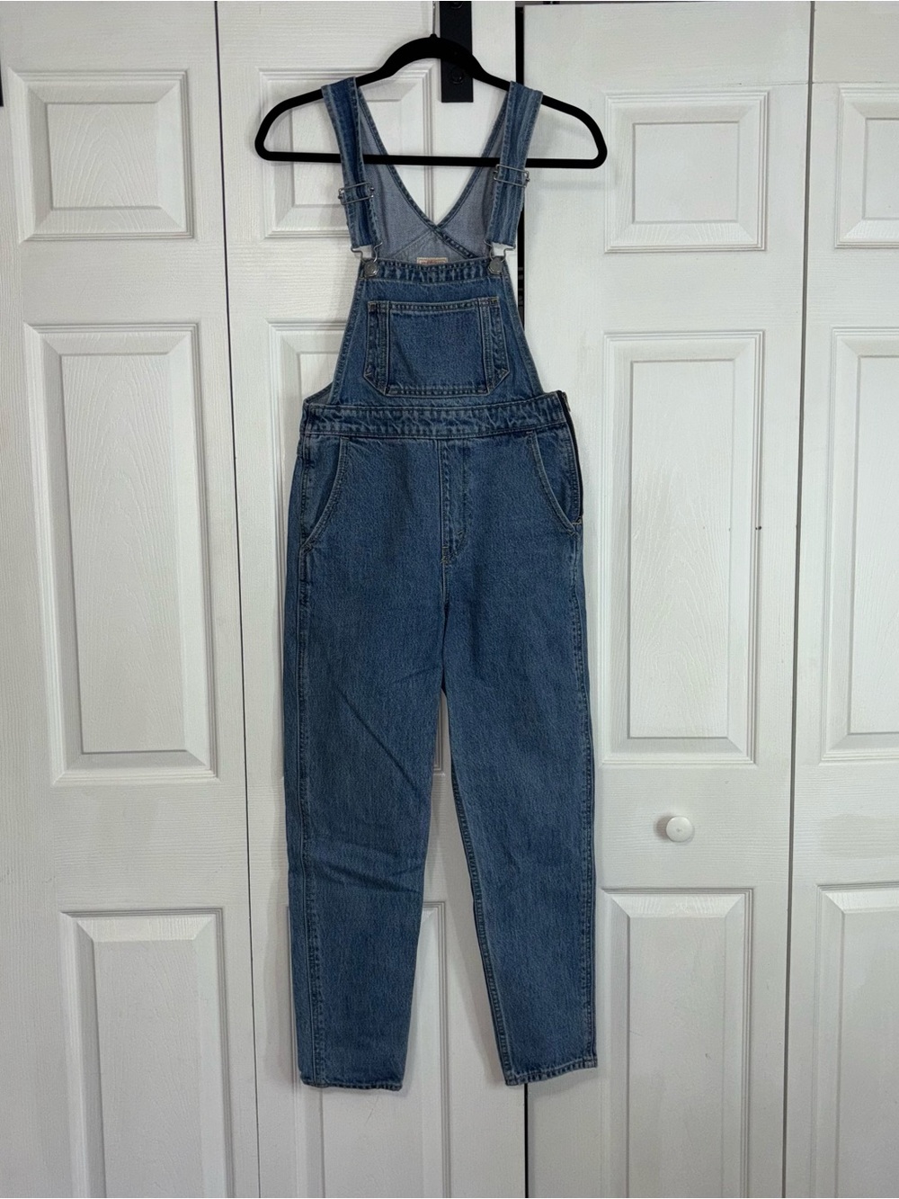 Levi's Classic Blue Denim Overalls